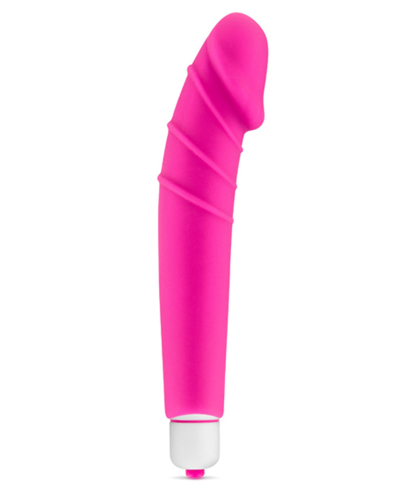 Vibromasseur rose 7 vitesses forme réaliste waterproof 